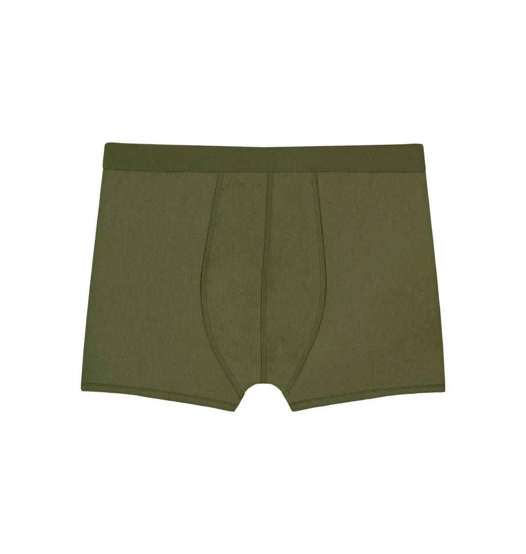 Khaki Boxer Trunks