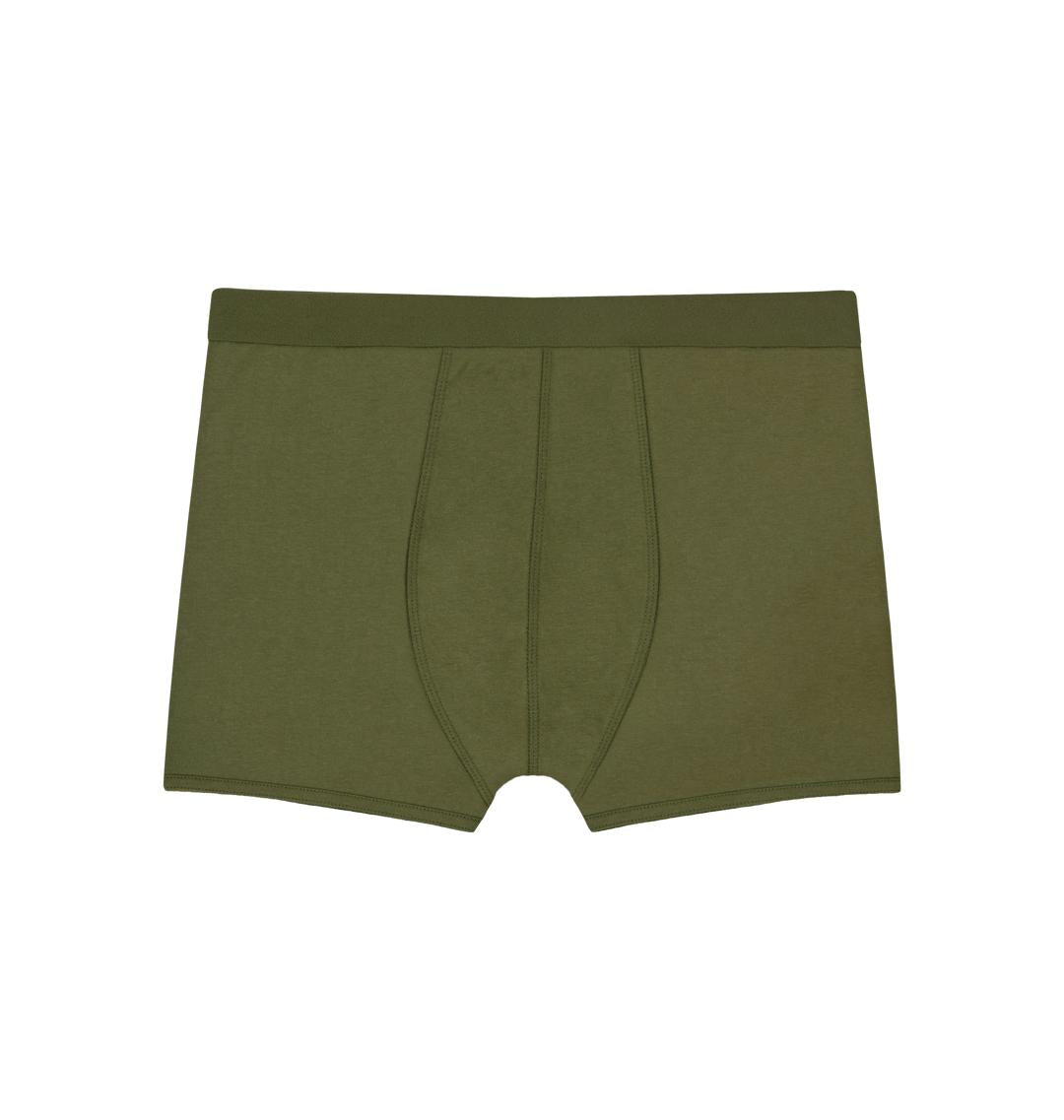 Khaki Boxer Trunks